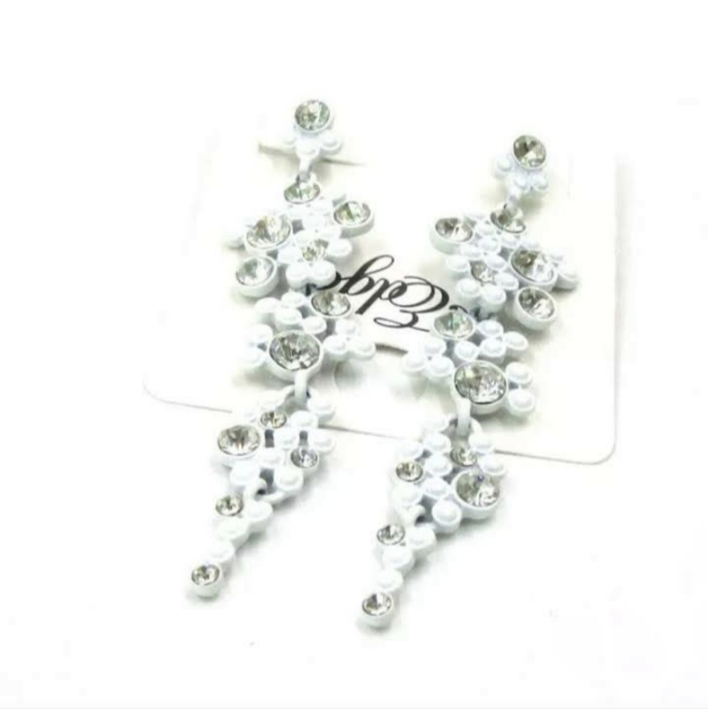 New Edge Unique Crystal Chandelier Dangle Earrings